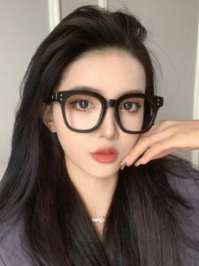 แว่นกันแดดกรอบดำขนาดใหญ่สไตล์วินเทจสำหรับผู้หญิง แว่นสายตากรอบใหญ่สำหรับผู้ชายและผู้หญิงที่ใช้งานได้หลากหลาย