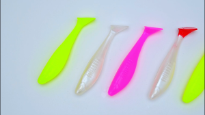 SEAHUNTER Umpan Ekor TPE Soft T 1 SET 7.5cm / 4g 8.5cm / 5g Umpan Pancing Berkualitas Tinggi