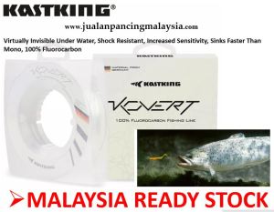 KastKing Kovert Fluorocarbon Fishing Line and Fluorocarbon Leader Virtually Invisible Under Water 100% Fluorocarbon