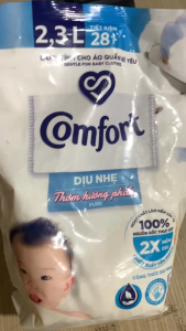Comffor dịu nhẹ thơm hương phấn túi 2.3L