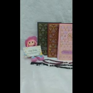 Alquran Hologram A5 A6 Maroko Pattern FREE Custom Nama Dan Gratis Tasbih Mutiara