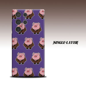 Suit Pig For Samsung Galaxy S26 S25 S24 A56 A36 Dual Layer Luxury Fashion Full Lens Protective Case
