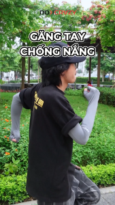 Găng Tay Đi Đường Chống Nắng (Tia UV) Nam Nữ Xỏ Hở 2 Ngón Tay Đi Phượt Câu Cá Thoáng KhíCo Dãn