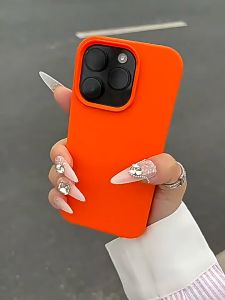 Tri-Town Ultra Thin Matte Silicon Phone Case for IPhone 11 12 13 14 15 16 17 Pro Max XR XS MAX Dirt Resistant Soft Back Cover