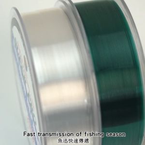 Bingolife Senar Pancing Nilon 21kg Kuat Tali Pancing Anti Keriting Fishing Line 200m Hijau Transparan 0.6mm