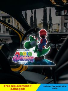 Reflective Mario Luigi Yoshi Stickers
