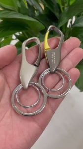 Móc treo chìa khóa ô tô/xe hơi mẫu kim loại chất siêu đẹp siêu bền hình cá voi rất sành điệu PKN-158