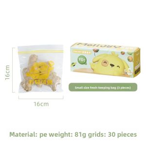 CAROTE | Food Grade Sealed Storage Bags for Kitchen and Refrigerator
