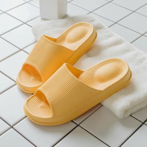 Extra Large Mens Summer Slippers Indoor Home Bathroom Anti-Slip Odor-Resistant Indoor Outdoor Slip-On Sandals EVA Material