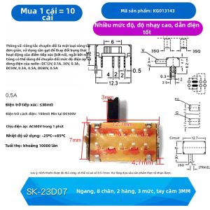 TELESKY | Công Tắc Điện Nhỏ 2 Cực