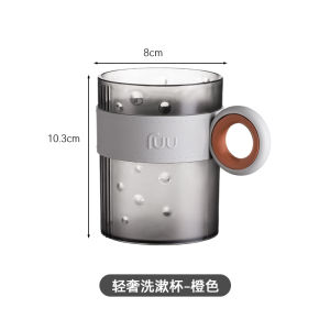 Transparent Toothbrush Cup for Students Home Use Luxury Mouthwash Cup Couple Bathroom Accessories Childrens Tooth Cup