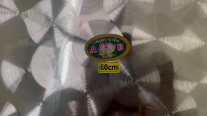 Mâm tròn lớn Inox loại dày chắc chắn sáng bóng nhiều size từ 60cm 62cm 66cm