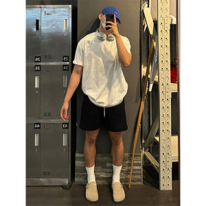 Quần Short Thể Thao Nhanh Khô Ice Silk Nam Mùa Hè Quần Short Nam 5 Điểm Thời Trang Quần Dài Vừa Phải Quần Ống Đứng