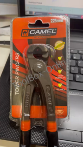 (1 Pcs) Tang Gegep Tang Kakak Tua Tang Catut Gagang Karet Blister CAMEL 9 inch