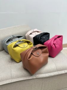 24 cowhide lunch box bag Hand bag Sheepskin tofu bag mini handbag cowhide shoulder bag