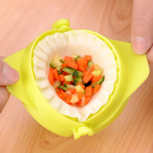 Dumpling Mold DIY Plastic Easy Jiaozi Maker Tool Ravioli Maker Kitchen Dumpling Machine Dough Press Gadget for Cooking Dumpling