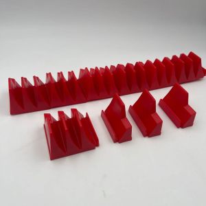 23PCS ประแจแม่เหล็ก Organizer Rack สําหรับ Professional Modular กล่องเครื่องมือ Widget ประแจเครื่องมือลิ้นชักชั้นวางของขนาดกะทัดรัด ABS ถาด