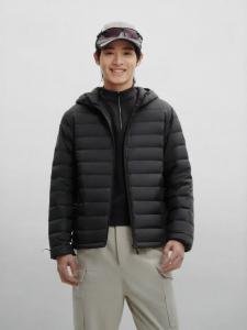 BOSIDENG | New Casual Waterproof Thin Quilted Down Jacket Hooded