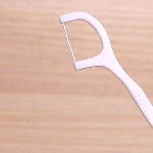 50 pieces Per Box Dental Floss For Tooth Clean Oral Care Teeth Stick Toothpicks with floss