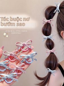 Cute Bow Star Decorated Hair Tie
