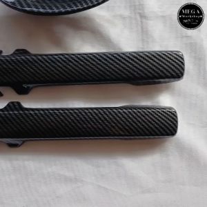 Paket Handle Outer Tank Cover Mobil All New Brio 2012 - 2018 Carbon Premium