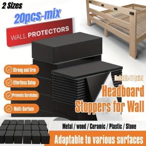 20PCS Furniture PadsEVA Foam Self Adhesive Wall ProtectorsHeadboard StoppersAnti Vibration Cushioning Bumpers for Bed Sofa