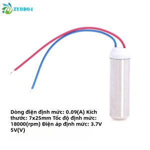 EELHOE | Động Cơ Không Lõi 18000 Vòng/phút 3.87V/5V DC Tích Hợp Rung Chống Nước Dùng Cho Bàn Chải Điện Và Phụ Kiện Đồ Chơi
