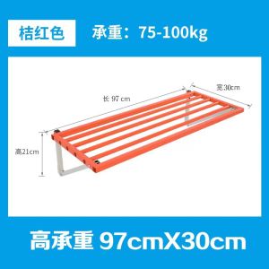 Garage Heavy Duty Wall Mounted Shelving Storage Room Moisture Proof Galvanized Iron Rack Industrial Production Warehouse Shelf