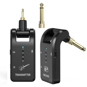 Sạc Hệ Thống Đàn Guitar Không Dây 2.4G Với 8 Kênh Đầu Cắm 3.5 Mm Thu Phát Cho Đàn Guitar Điện Bass Nhạc Cụ