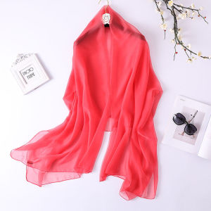 Spring Autumn Lightweight Scarf Shawl Womens Versatile Summer Beach Towel Stylish Fashionable Outerwear for Dresses