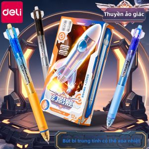 deli | Bút Gel Xóa Được cho Học Sinh 0.5mm
