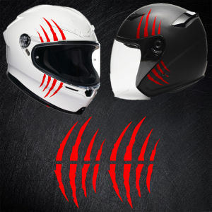 Stickers for Demon Claw Helmet Reflective Decals Car Windshield Decor Motorbike Helmet Tail Box Motorcycle ScooterAccessories