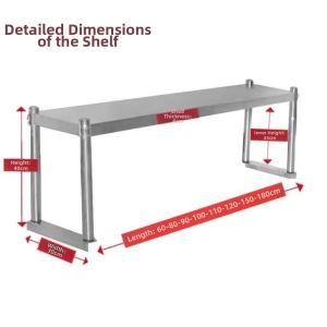 Stainless Steel Multi-level Storage Rack