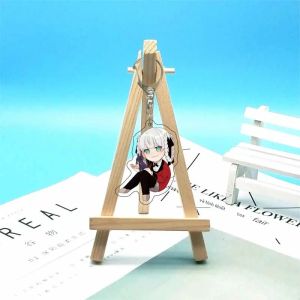Bandai | Móc Khóa Acrylic Anime Kakegurui 55MM Jabami Yumeko & Meari Yuriko Nishinotouin Hình Nhân Vật Dễ Thương Quà Tặng Chủ Đề Cờ Bạc Dành Cho Fan.