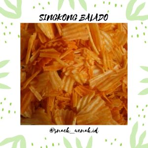 SNACK KILOAN SINGKONG BALADO 500 GRAM | CEMILAN MURAH MAKASSAR