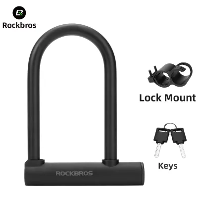 RockBros | Theft Proof U Lock Bikes 1pc