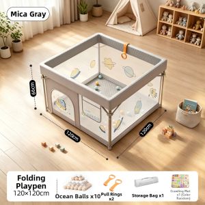 AMEITO | Play Walking Protective Baby Playpen