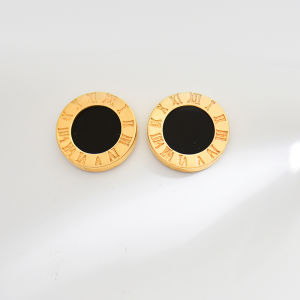 Hoa Tai Vàng 14K Hình Tròn Đơn Giản Thời Trang Cho Nữ Trang Sức Vàng 10K Trang Trí Tai Trang Sức Nữ Trang Sức Vàng