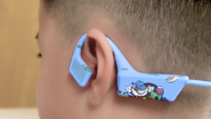 Kids Open-Ear Bluetooth Headphones | Air Conduction Wireless Earphones Hearing Safe