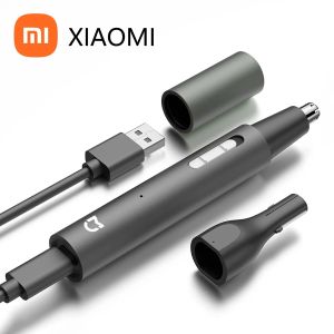 Xiaomi Mijia Electric Nose Ear Hair Trimmer for Men: Painless Rechargeable Sideburns Eyebrows Beard 3 in 1 Hair Clipper Shaver