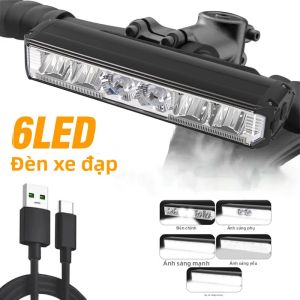 Đèn Pha Xe Đạp LED Sáng 2000LM Sạc USB-C Chống Nước IPX5 5 Chế Độ Ánh Sáng Dùng Cho Xe Đạp Đường trường/MTB Đi Đêm