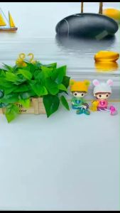 {2pcs} Cottage storage bucket desktop trash can cute mini Nordic Internet celebrity girl heart storage bucket home小屋收纳桶