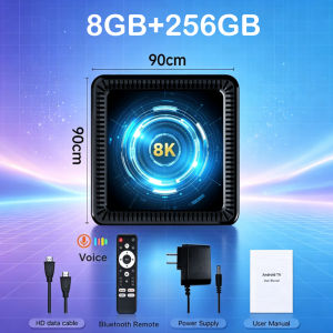 Android 16 TV Box Allwinner H618 8K Smart TV Box Google Assistant 8K Video BT6.0 Dual Wifi 5G 8GB 128GB 256GB 4K Media Player