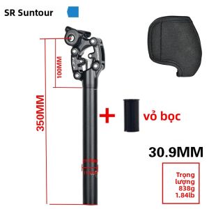 Cọc Yên Xe Đạp Leo Núi SR SUNTOUR NCX Hành Trình 50mm Tương Thích Với Xe Đạp 27.2/30.9/31.6mm - Cọc Yên Xe Đạp Bằng Nhôm