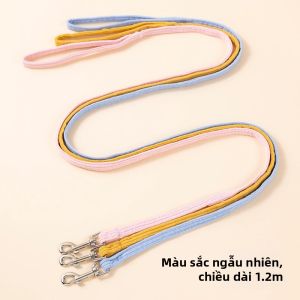 Dây Dắt Chó Pet Không Bị Cắn Chống Rách Có Sọc