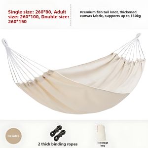 QIZHOU | Anti-Tipping Outdoor Hammock Single or Double Use