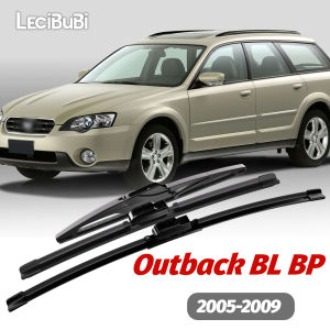 1set Front & Rear Windshield Wiper Blades Windscreen Wipers For Subaru Outback BL BP 2005-2009 2006 2007 2008 Accessories