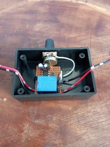 MODUL LAMPU BLITZ  1 CHANEL 1XKEDIP  POTENSIO 12/24volt