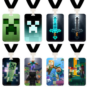 World of Warcraft Protection Card Holder Lanyard Student Meal Card Bus Card Student ID Card Holder Customizable Design ABS Material