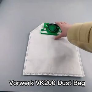 6pcs Kantong Debu Universal /Tas Vacuum Cleaner/Vacuum Cleaner Kobold Untuk Vorwerk Vk200,Fp200